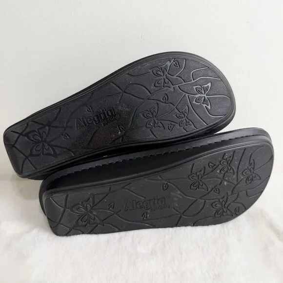 Alegria Venice Hippie Sandals Rainbow Peace Sign Women’s 39 / US 9 - Picture 6 of 9